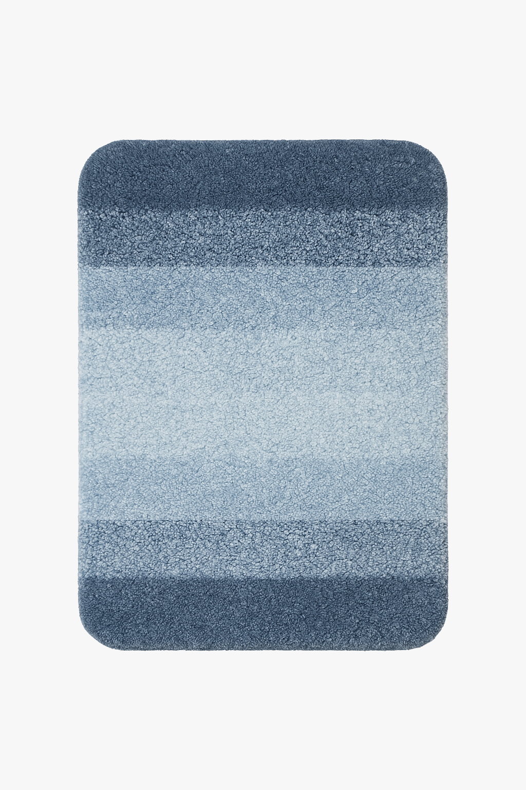 tapis de bain u doux absorbant antiderapant contour