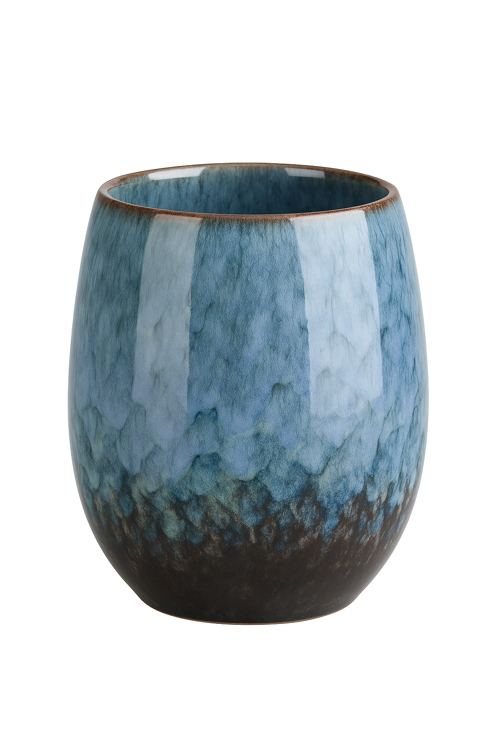 Tasse a the ceramique style tianmu bol individuel