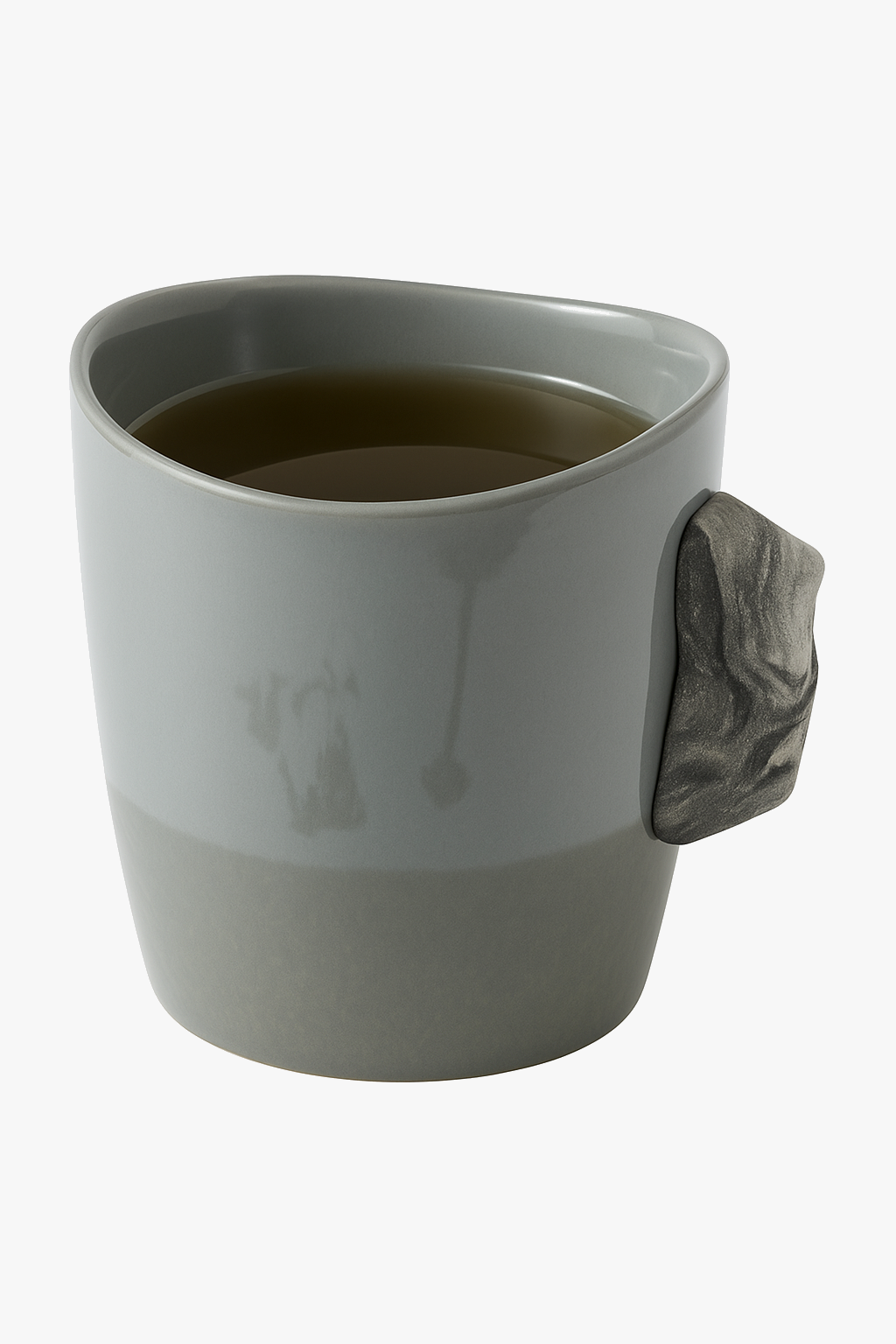 Tasse céramique poignée escalade design ludique maison bureau
