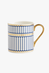 Tasse cafe ceramique peinte main style luxueux bureau