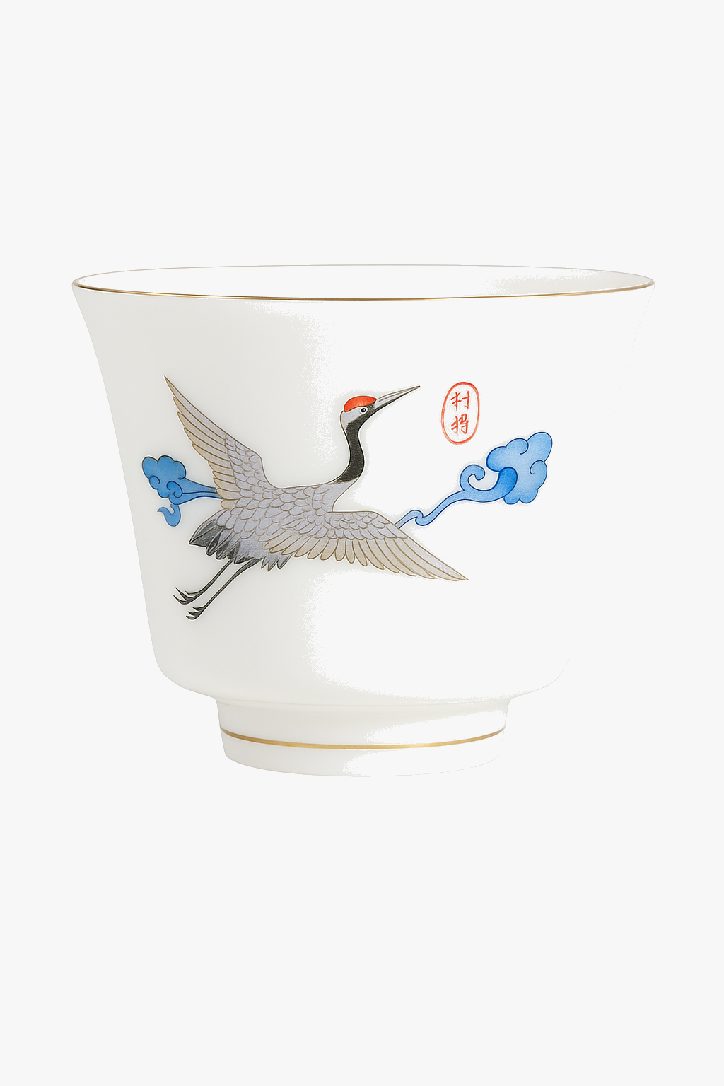 tasse à thé céramique peinte main style chinois