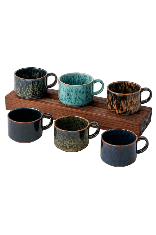 Tasses cafe ceramique isothermes design minimaliste maison bureau