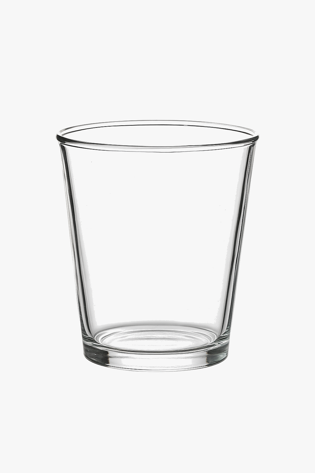 Tasses verre transparent style old fashioned café luxe