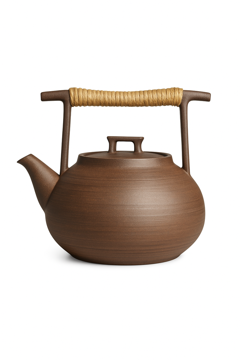 Théière céramique style roche zen rétro 800ml
