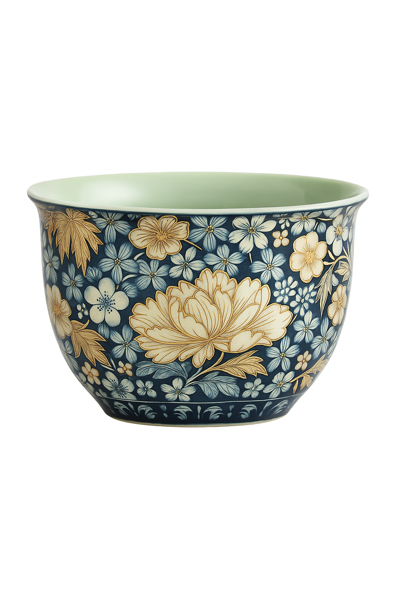 theiere ru kiln motif pivoine service kung fu
