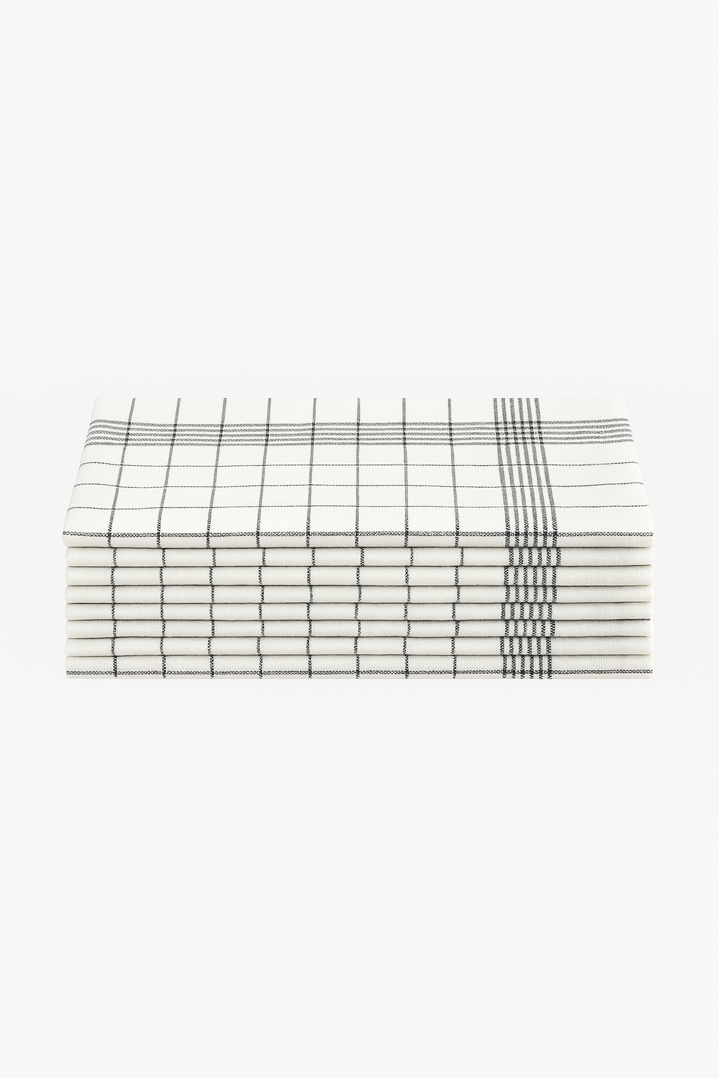 Torchon de cuisine à carreaux doux grand format