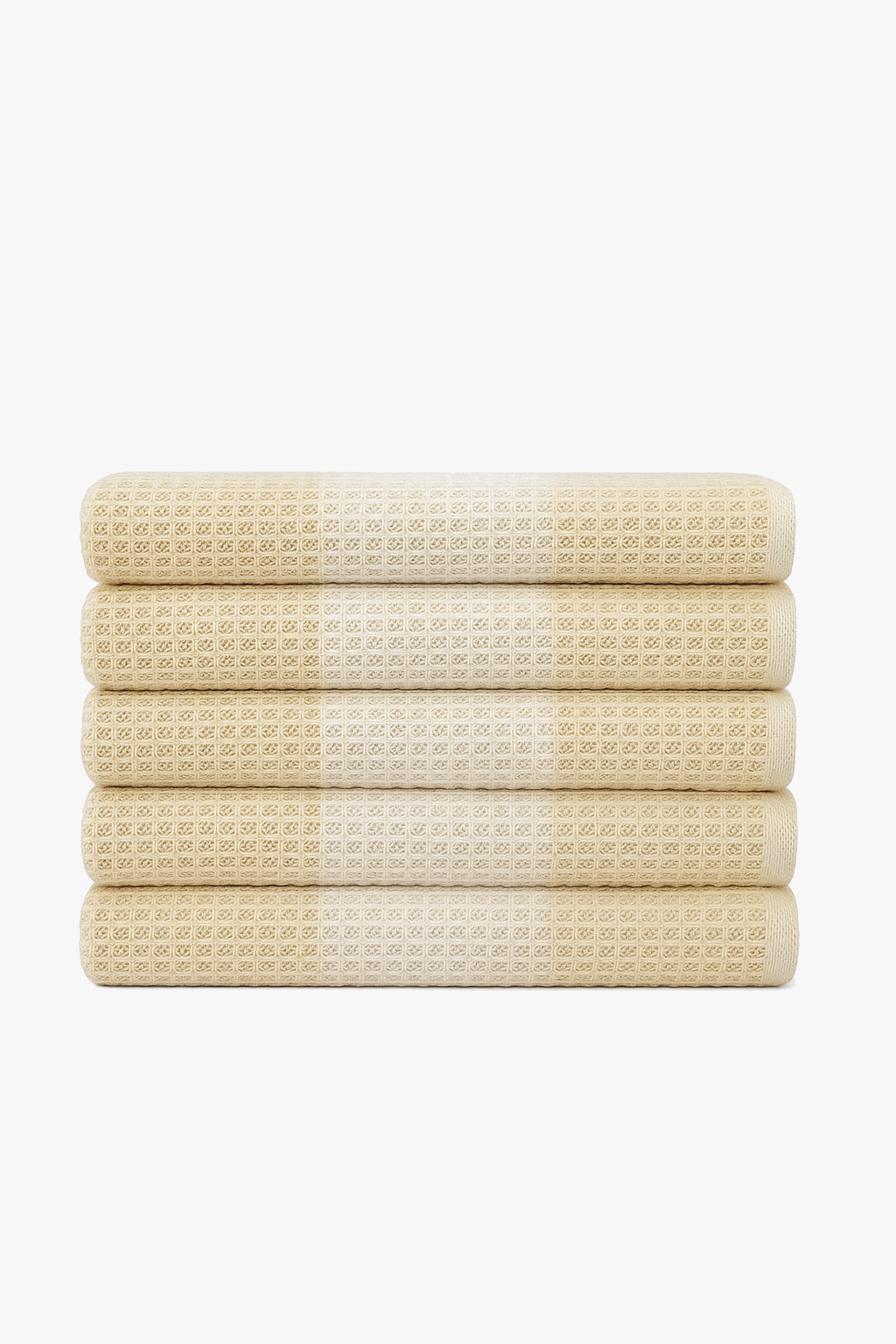 Torchon de cuisine gaufré absorbant motif carreaux doux