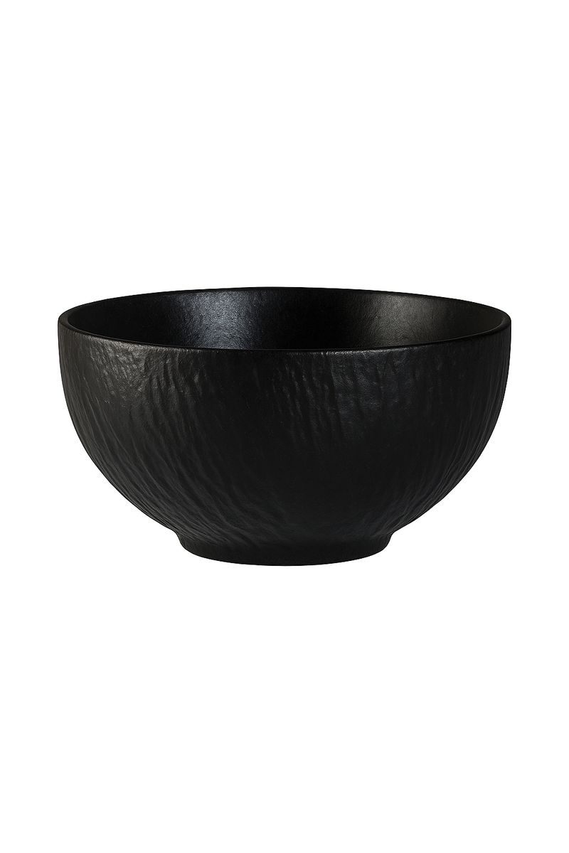 Vaisselle en ceramique effet roche bols assiettes artisanales