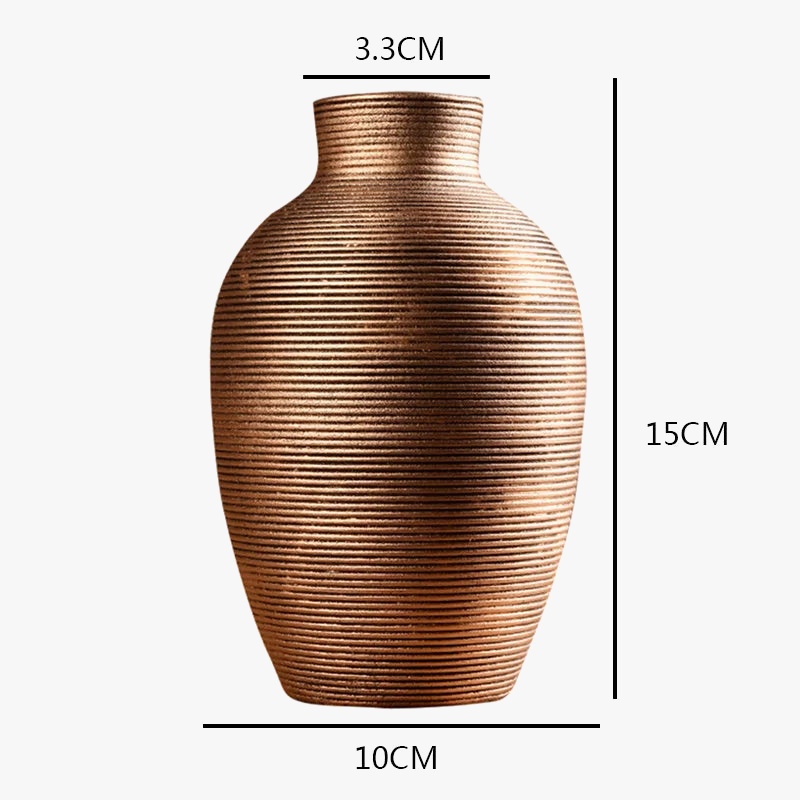 vase en céramique moderne pour décoration intérieure de fleurs
