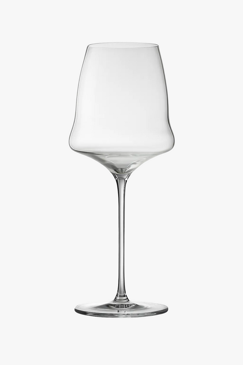 Verre à champagne cristal fin fait main léger
