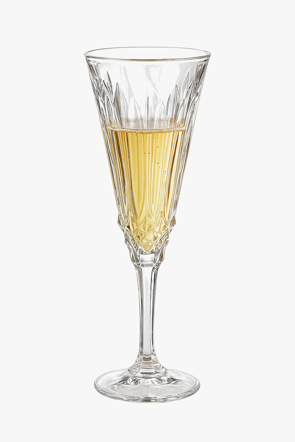 Verre a cocktail retro luxe verre relief elegant
