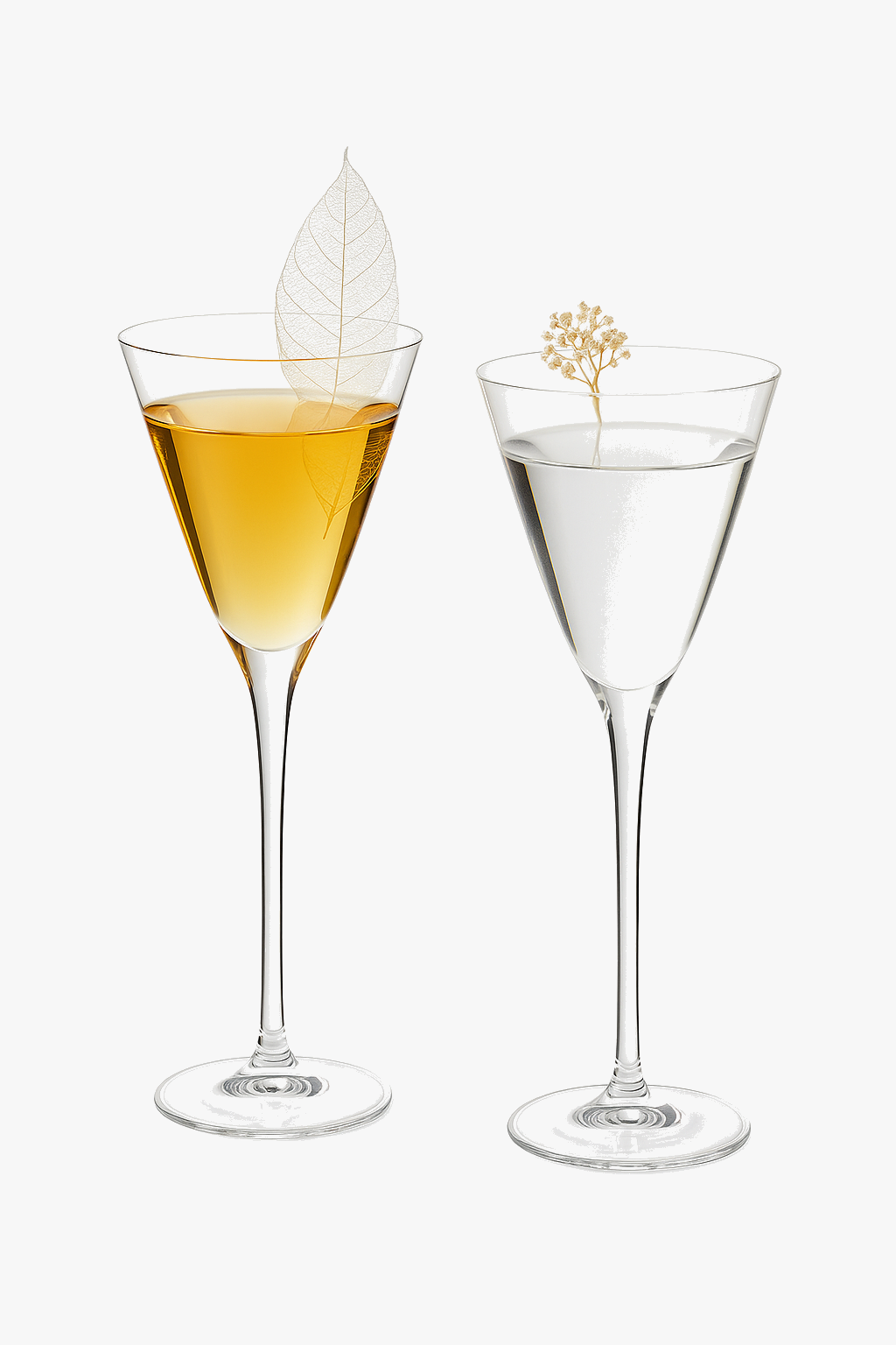 Verre a martini style japonais petite contenance