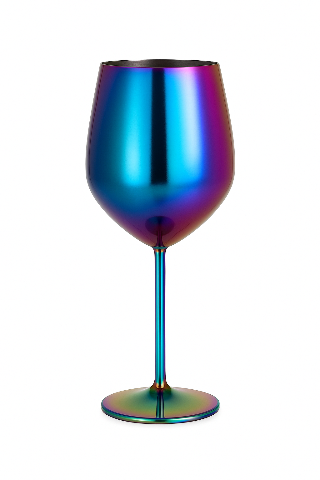 Verre à vin cocktail inox incassable style européen - vue 2 sur 2