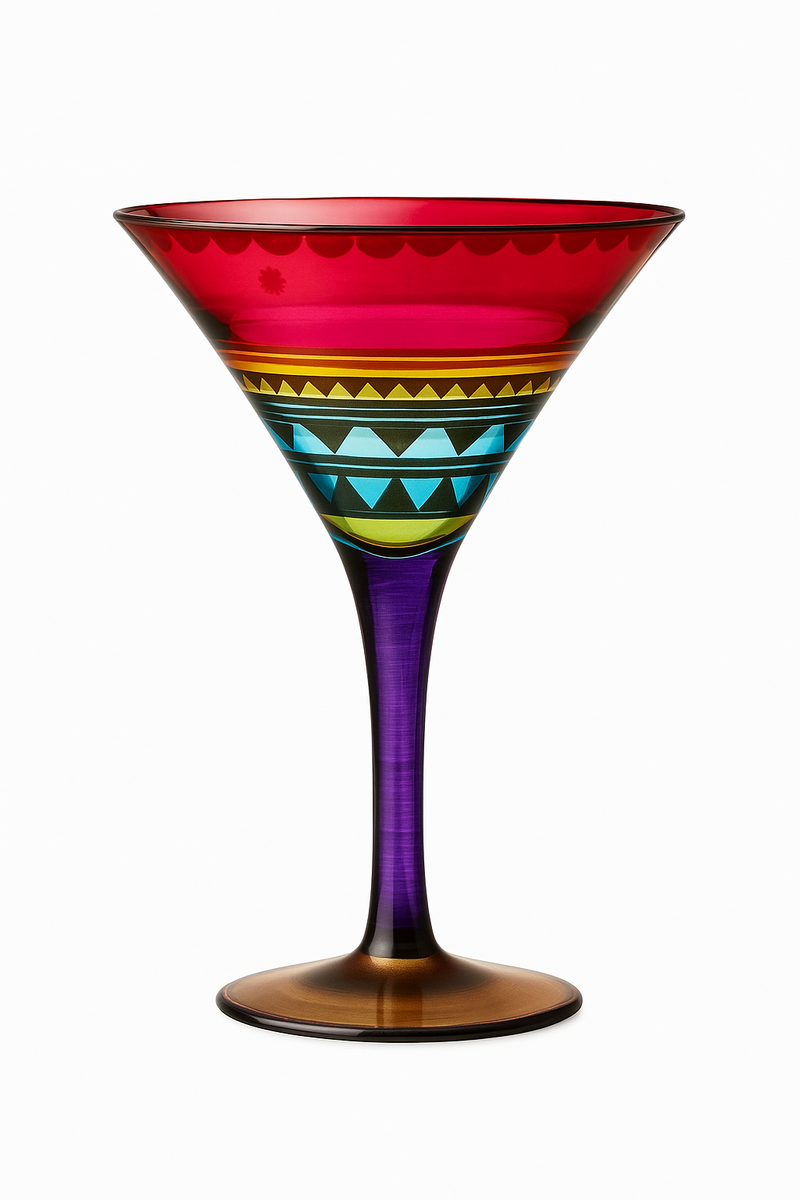 Verre à vin pied design nordique style maison