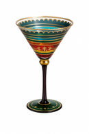 Verre a vin pied style nordique cocktail creative