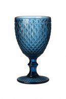Verre à vin relief rétro style européen épais