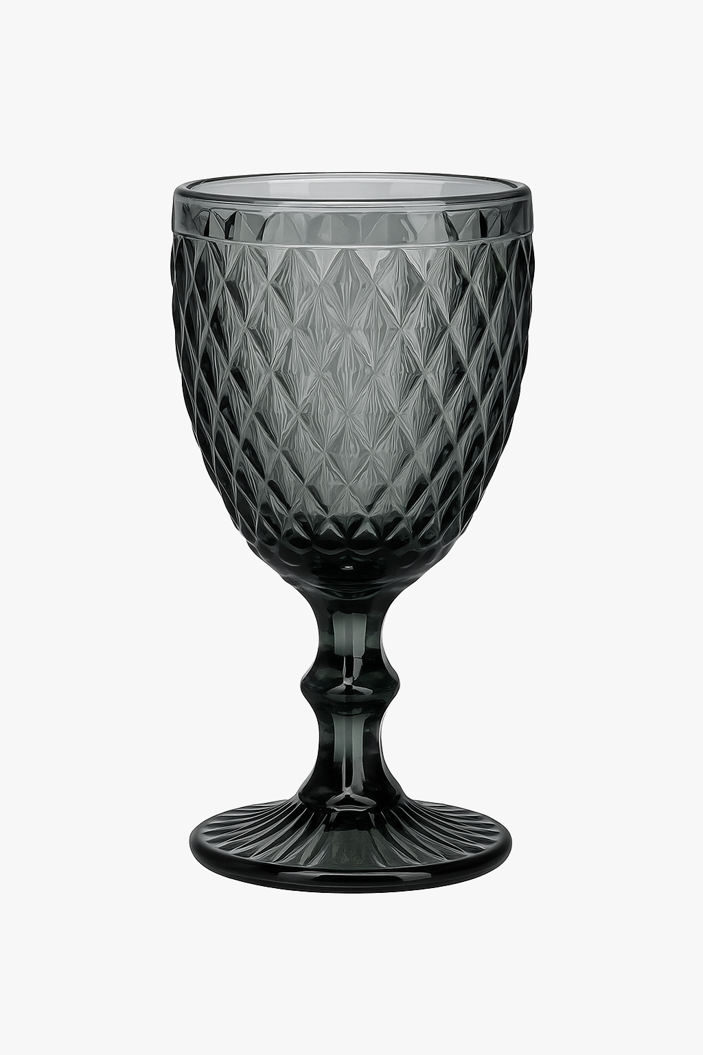 Verre a vin retro relief verre epais europeen