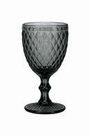 Verre a vin retro relief verre epais europeen
