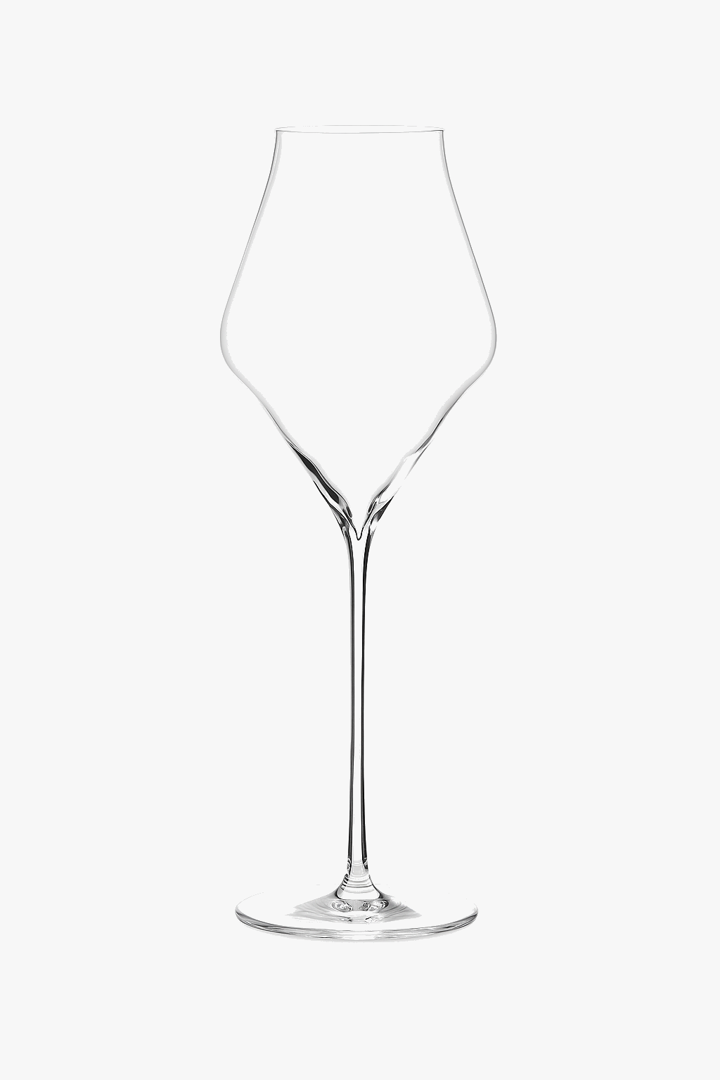 Verre champagne cristal style josephinen fait main fin