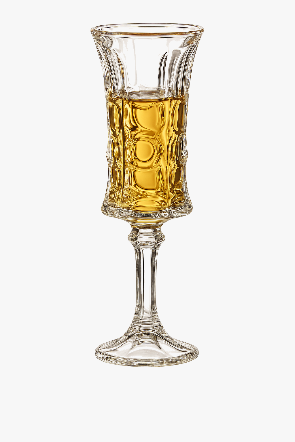 Verre cocktail cristal sans plomb style retro luxe