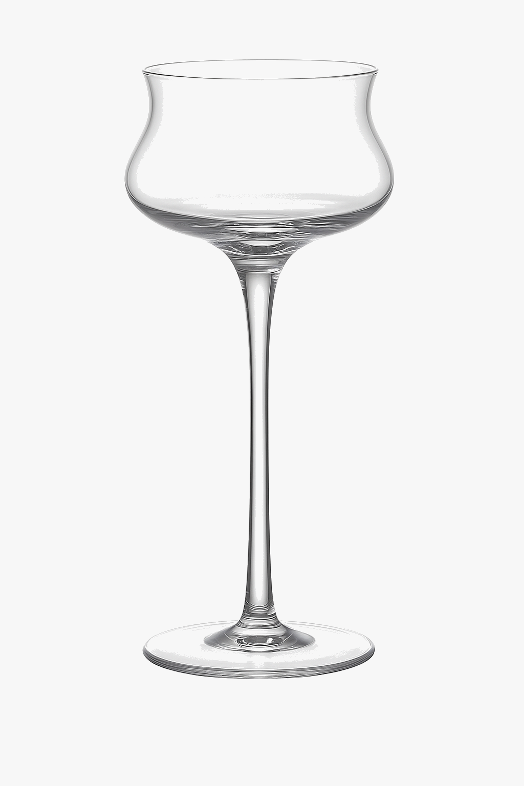 Verre à cocktail élégant style margarita relief décoratif