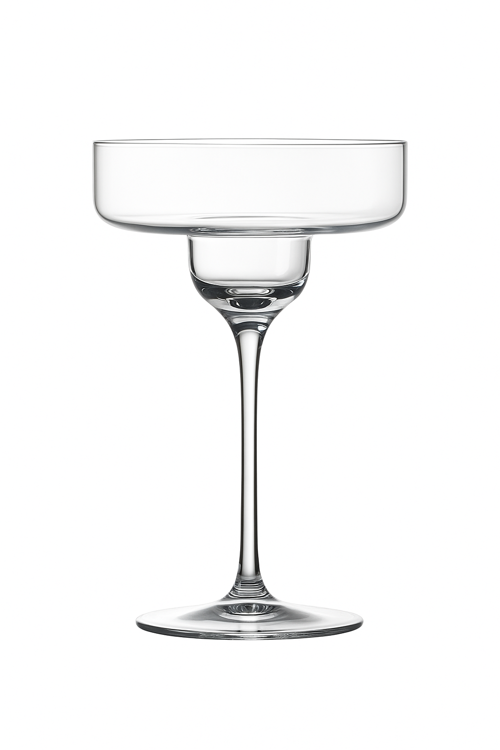 Verre cocktail margarita design élégant pied incliné - vue 2 sur 2