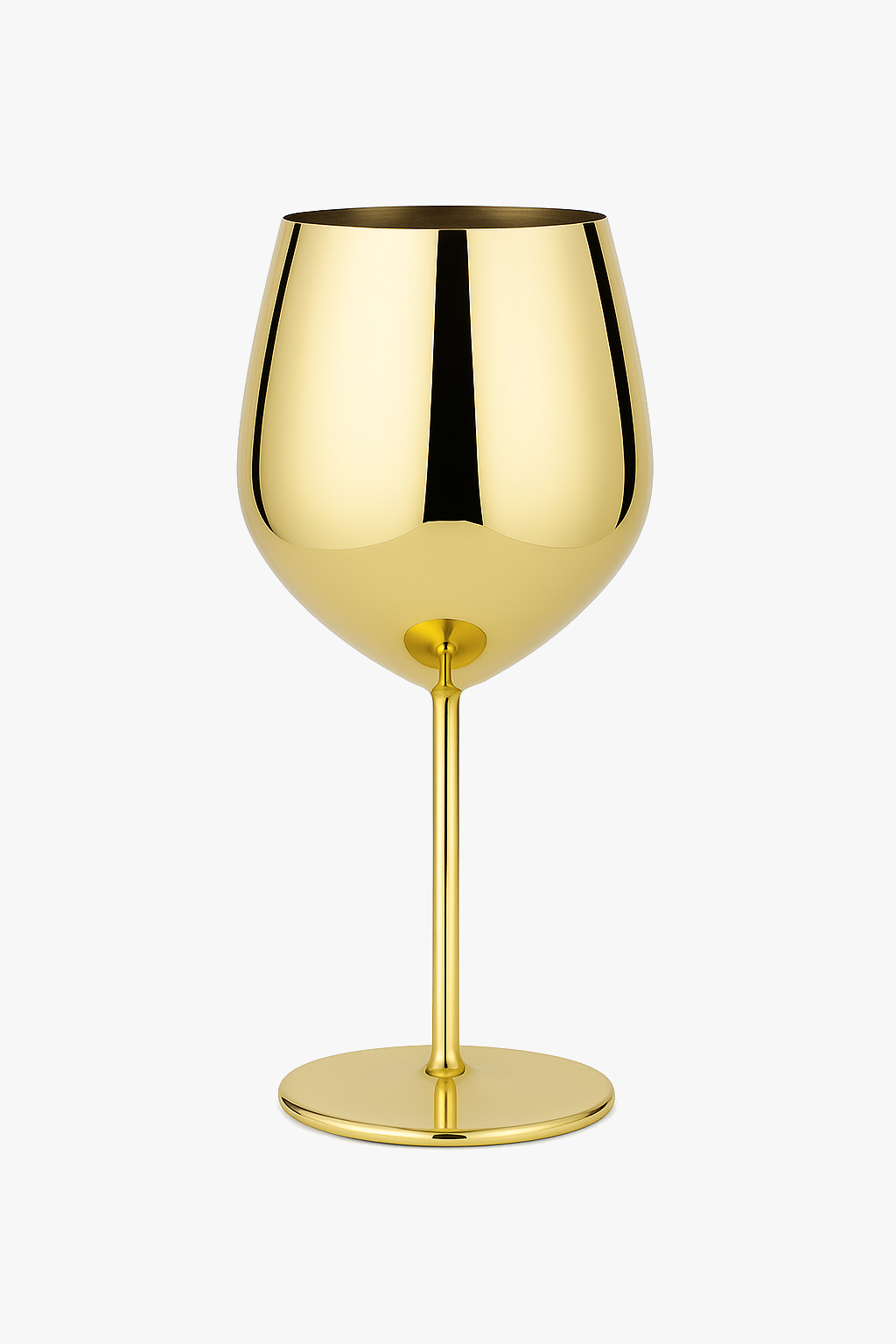 Verre cocktail vin inox incassable 500ml style europeen