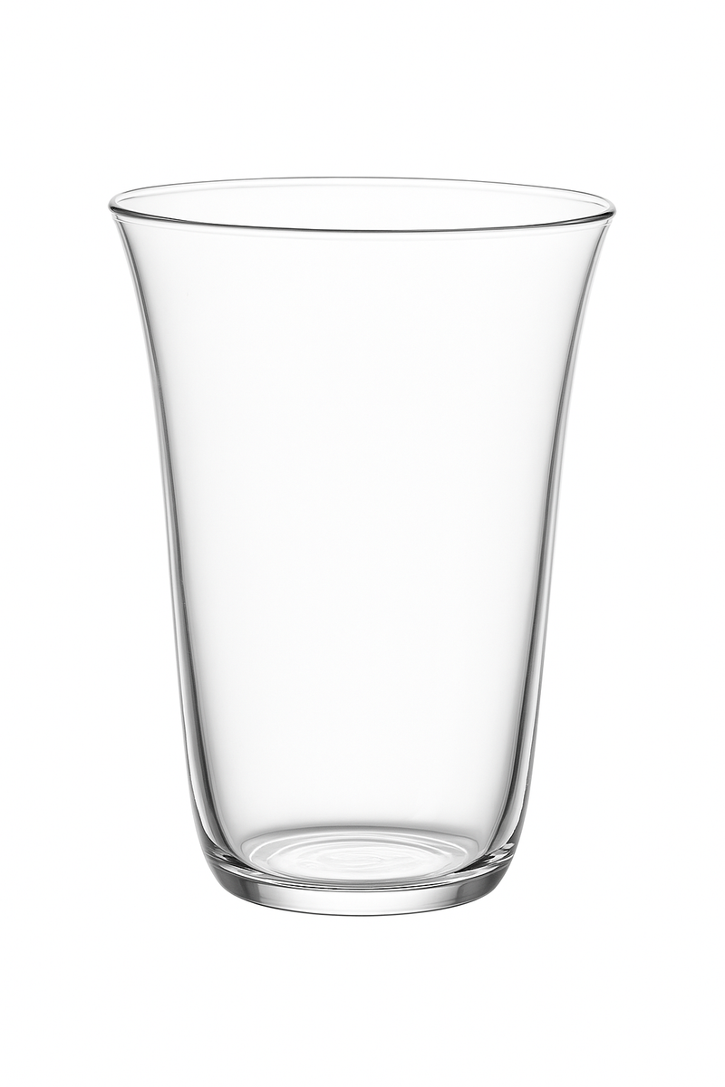 Verre collins cristal sans plomb relief élégant