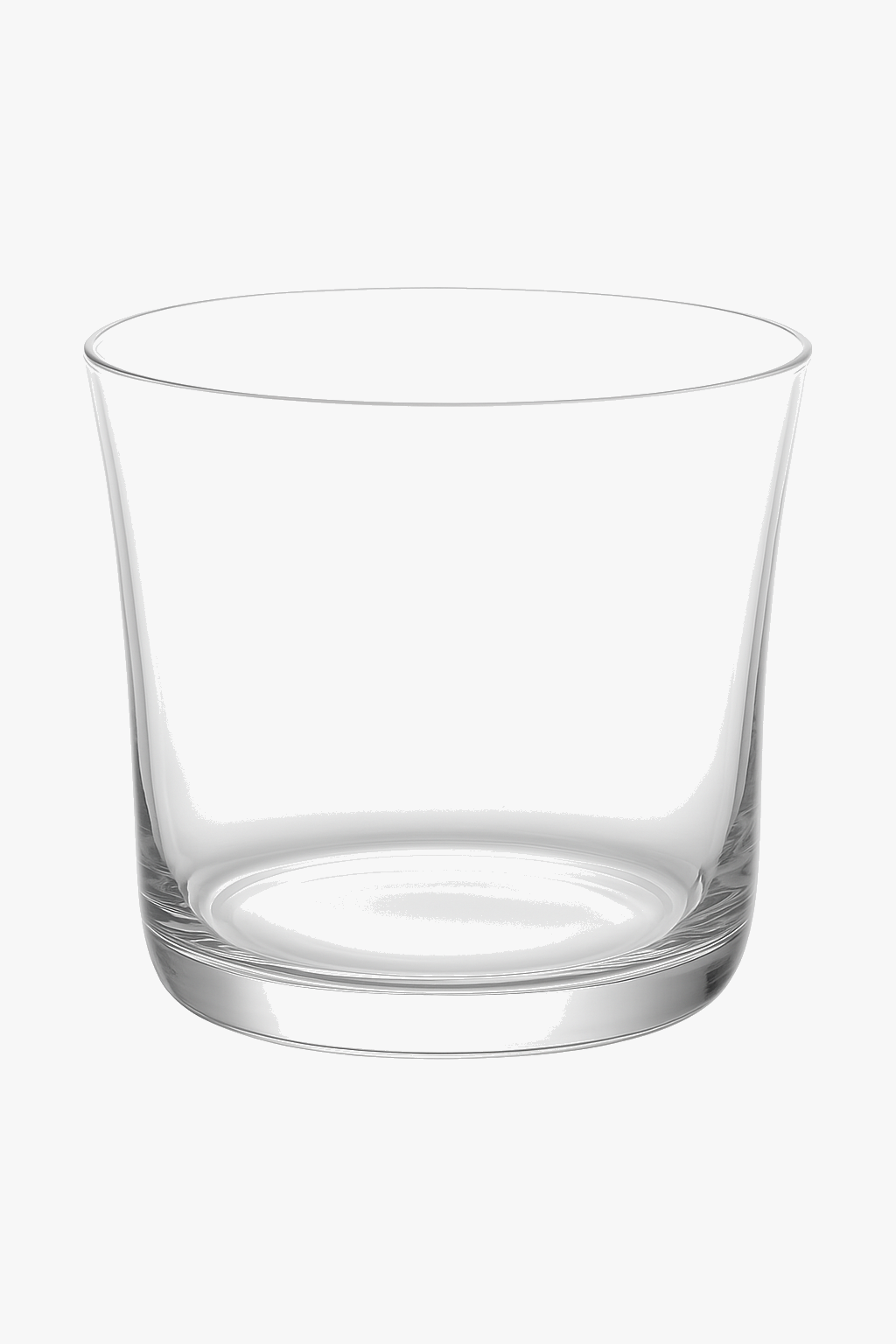 Verre collins léger design rainuré pour cocktails jus