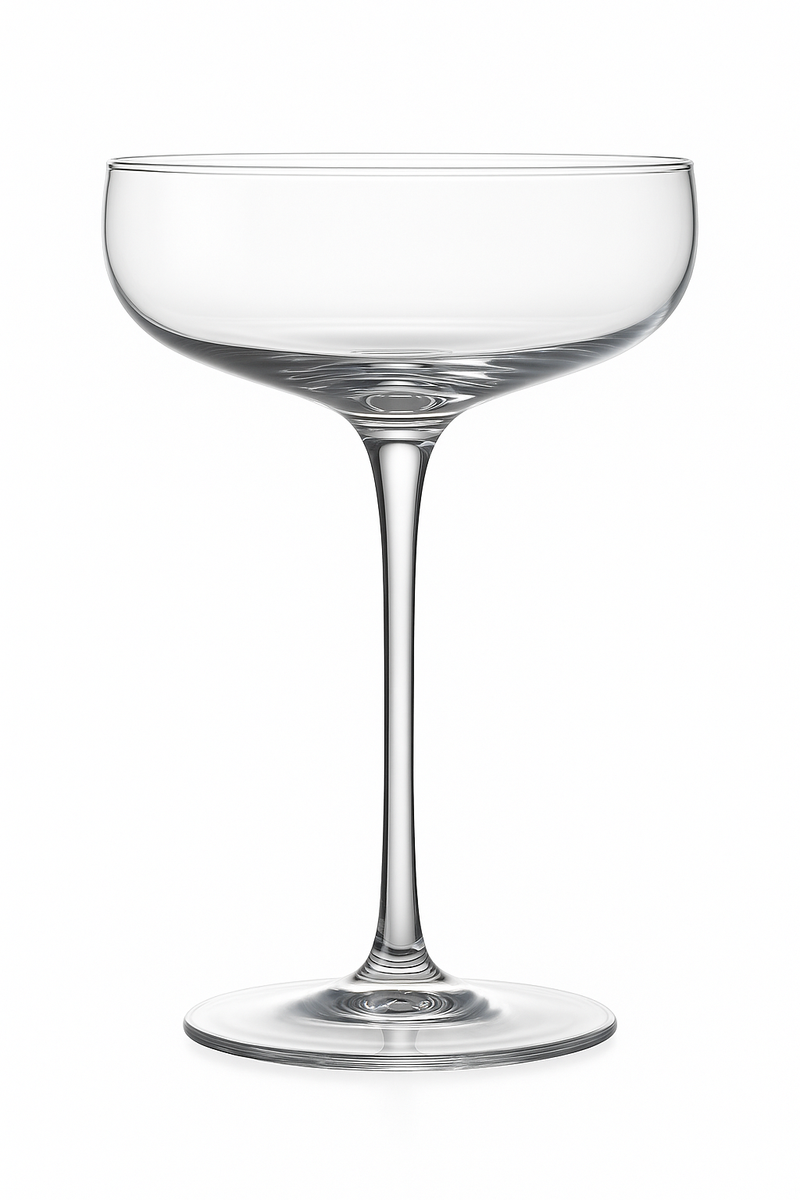 Verre coupe martini 180 ml style élégant cocktail