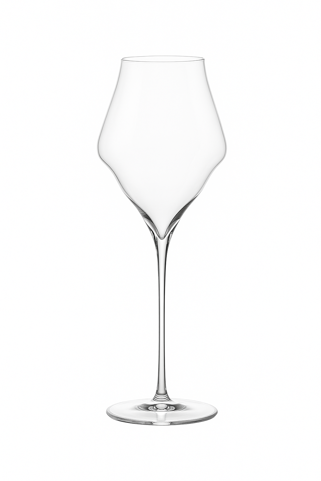 Verre flute champagne cristal artisanal leger elegant - vue 2 sur 2