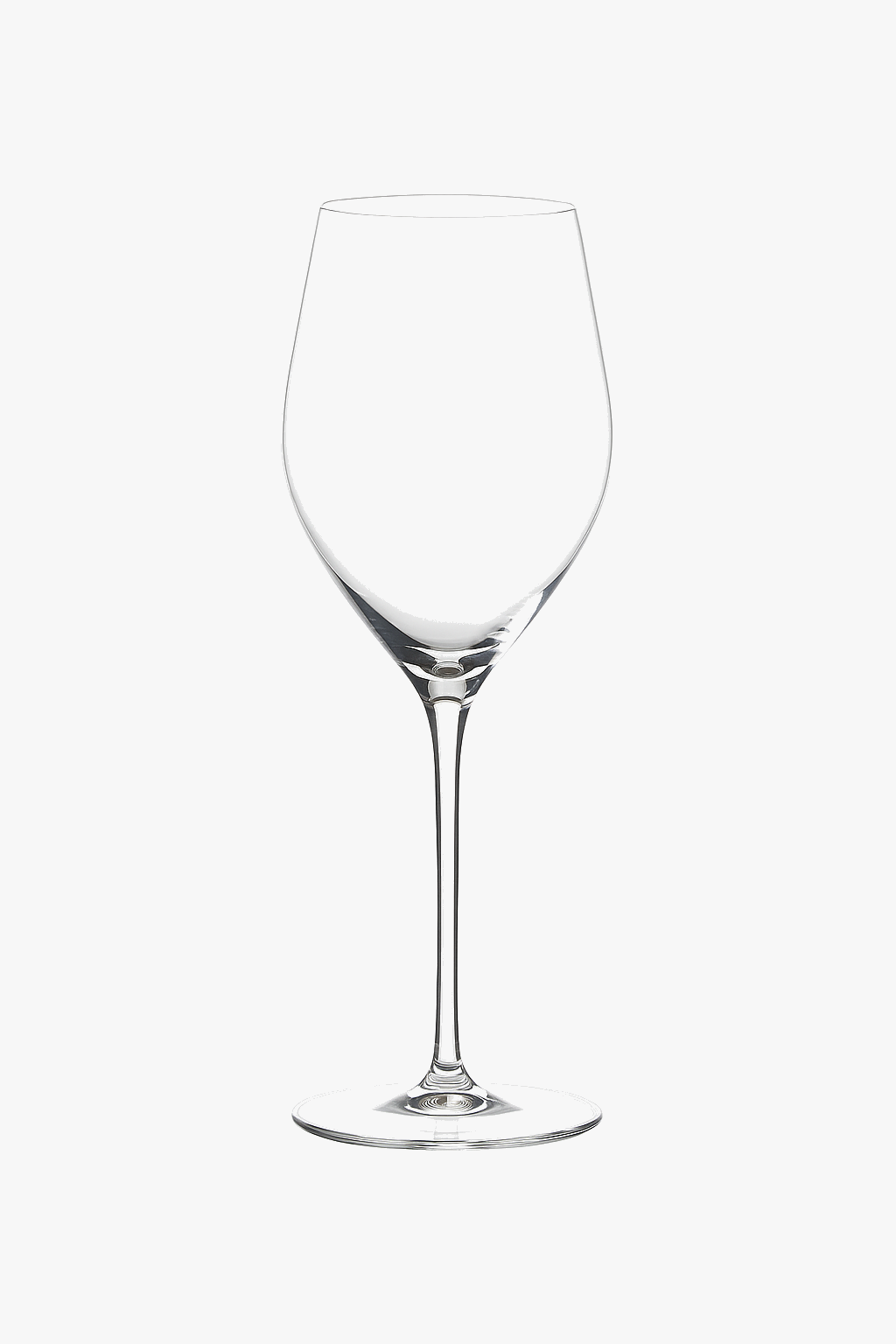 verre à vin bourgogne cristal ultra fin facetté