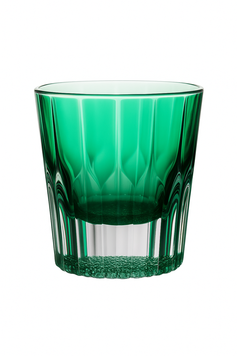 Verre whisky cocktail 200ml cristal rayures verticales design