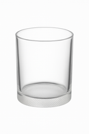 Verre whisky design motif relief robuste maison
