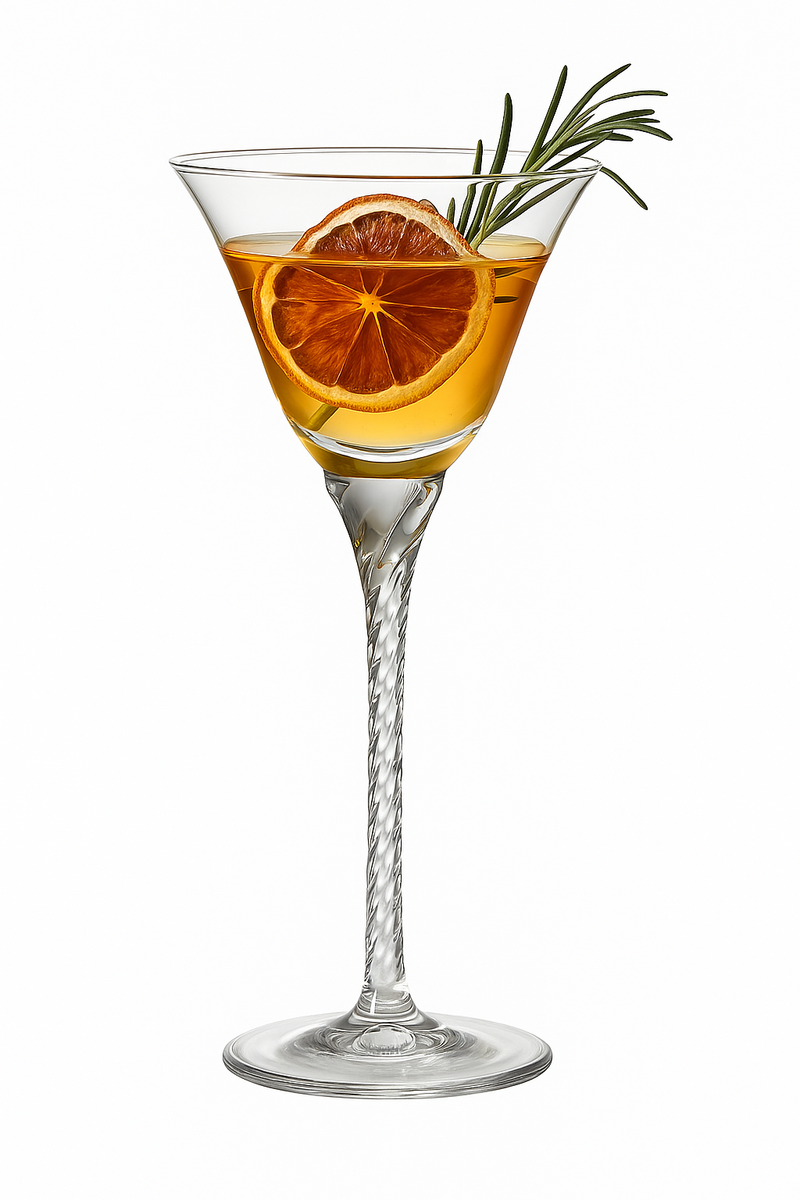 Verres a cocktail champagne martini vin a pied