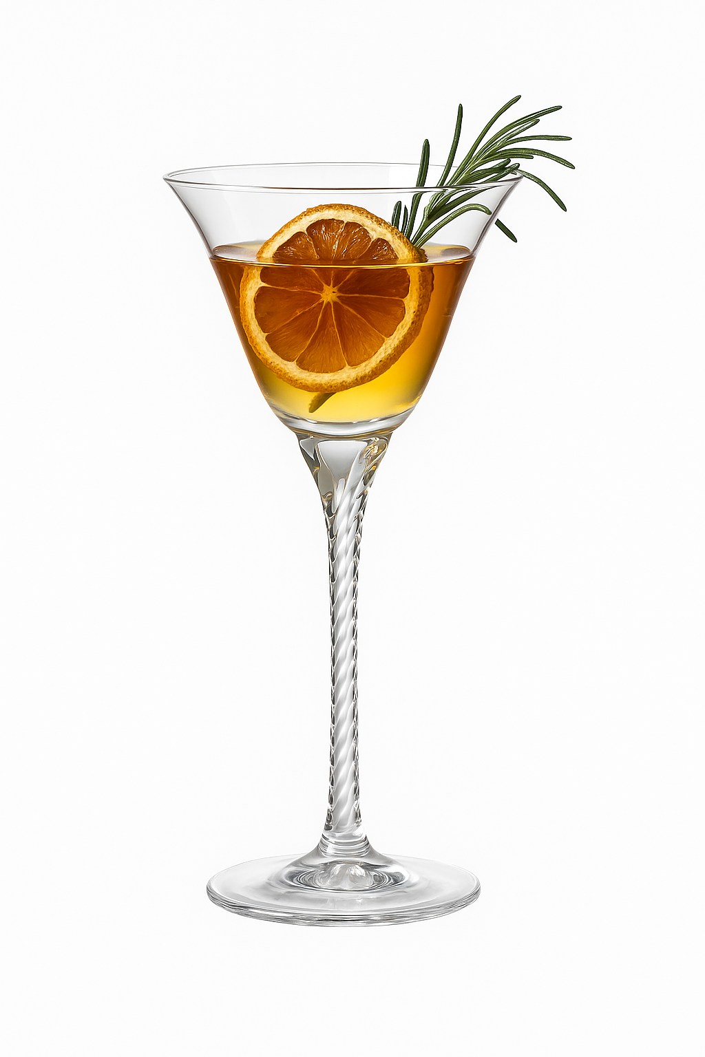 Verres à pied cocktail champagne martini style vintage - vue 2 sur 2