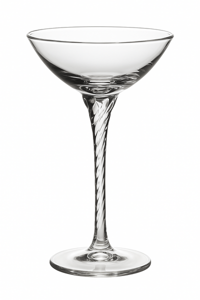 Verres à pied design cocktail champagne martini vin