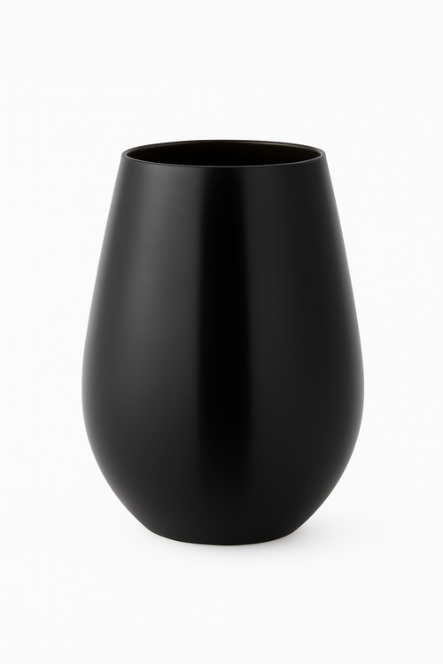 Verres a vin acier inoxydable style bar design