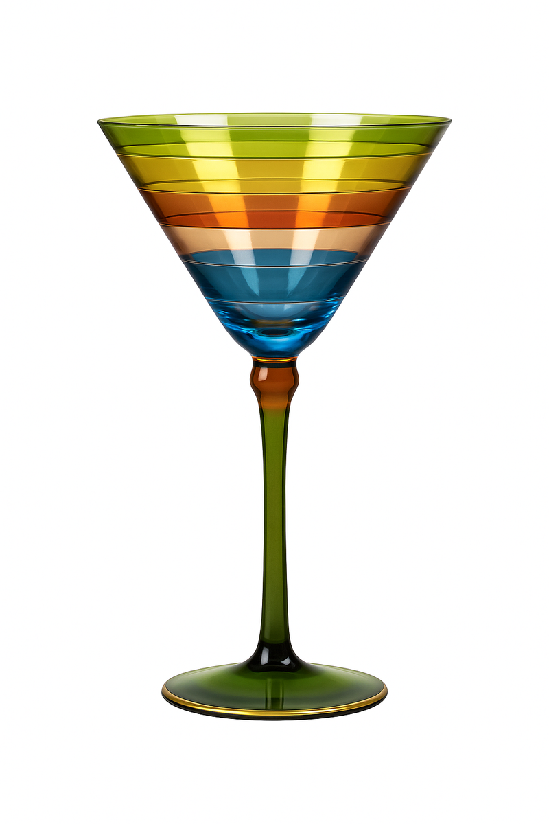 Verres à vin rouge style nordique pied design