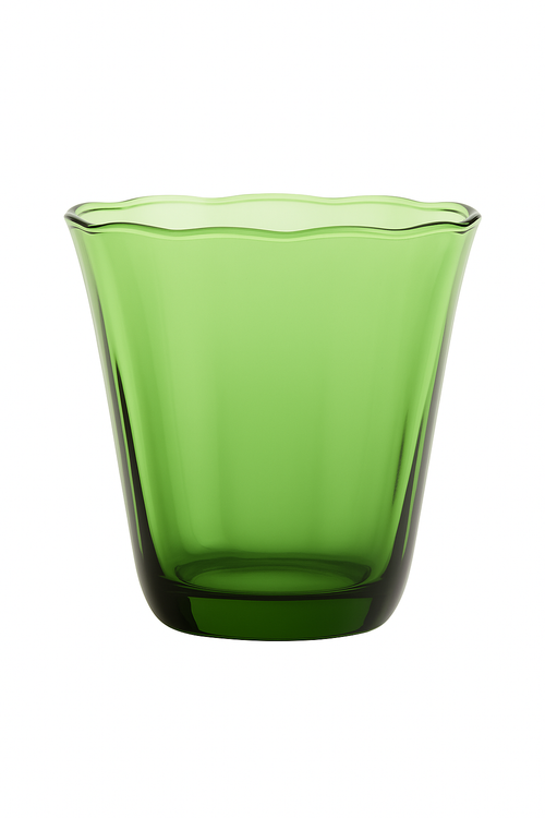 Verres à vin vintage motif floral style rétro