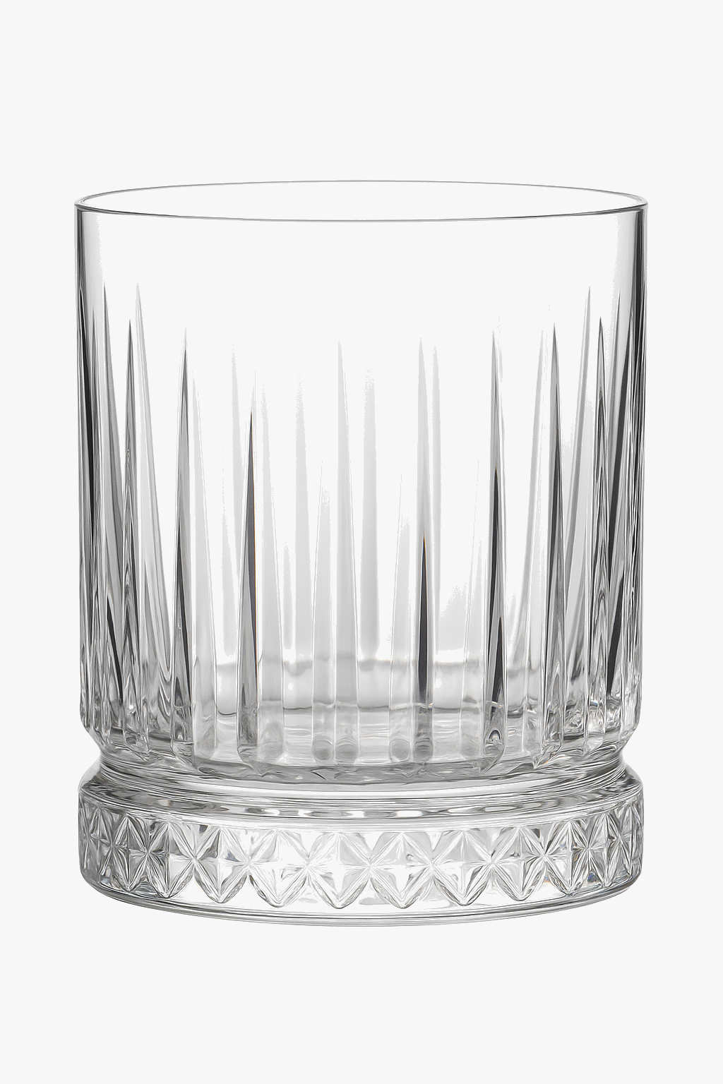 Verres a whisky old fashioned relief epais elegants