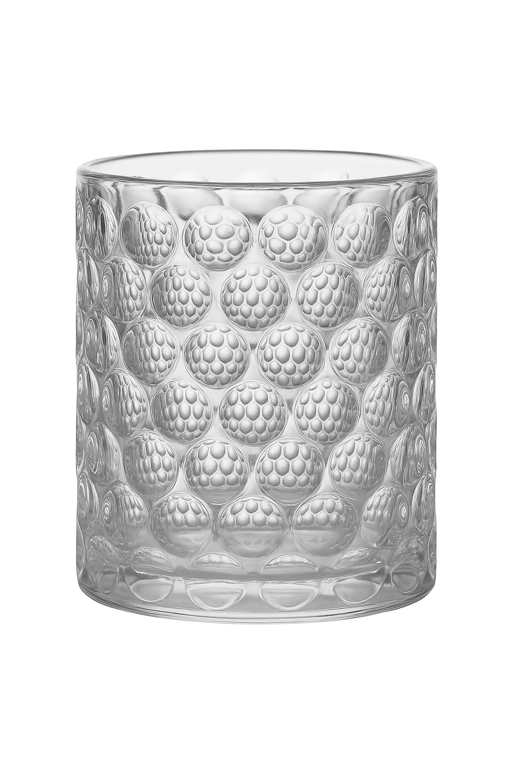 Verres a whisky old fashioned style cristal relief - vue 2 sur 2