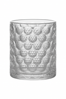 Verres a whisky old fashioned style cristal relief
