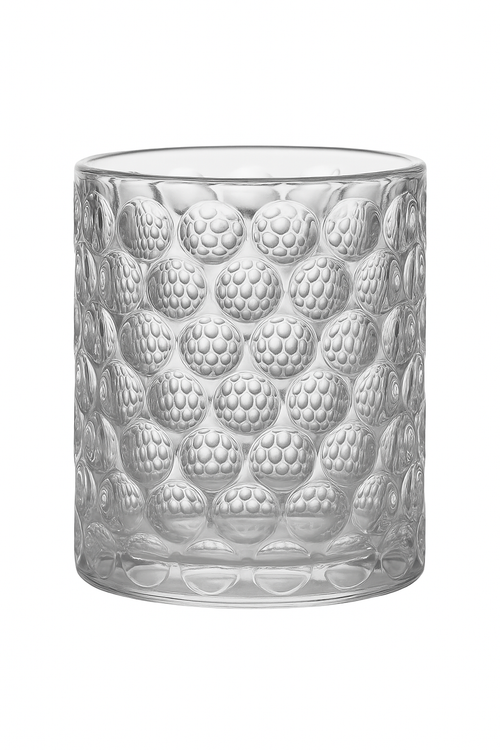 Verres a whisky old fashioned style cristal relief