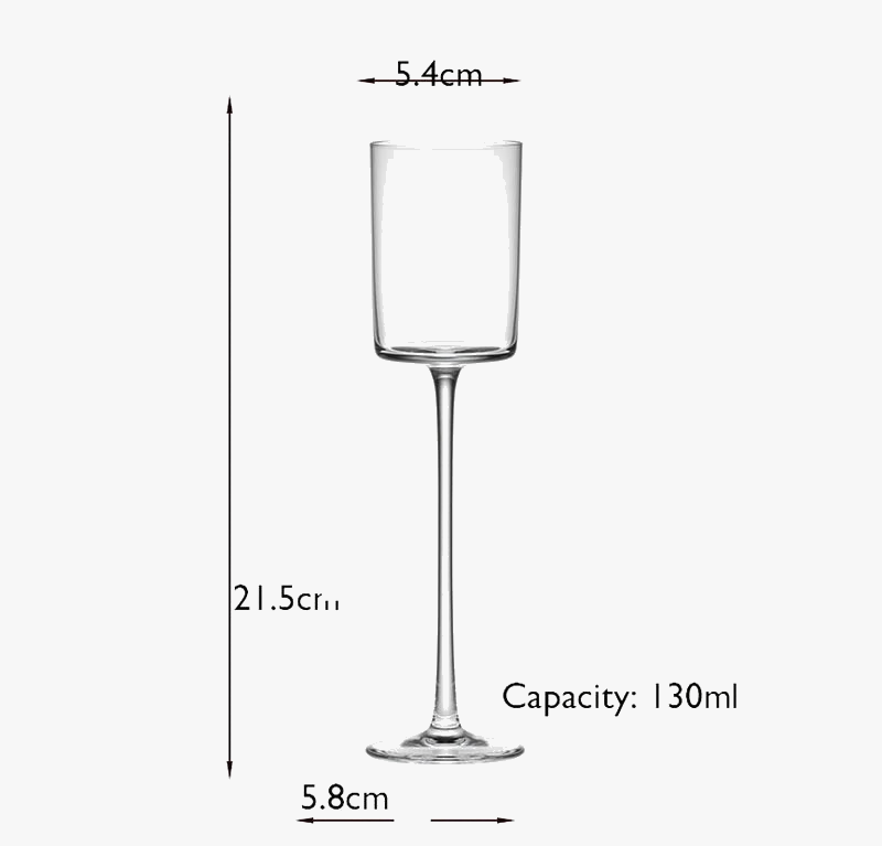Verres à cocktail champagne martini vin style élégant