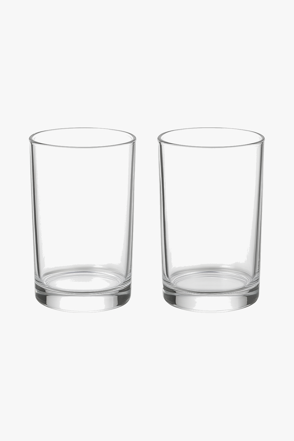 Verres cocktail verre design épuré résistants chaleur