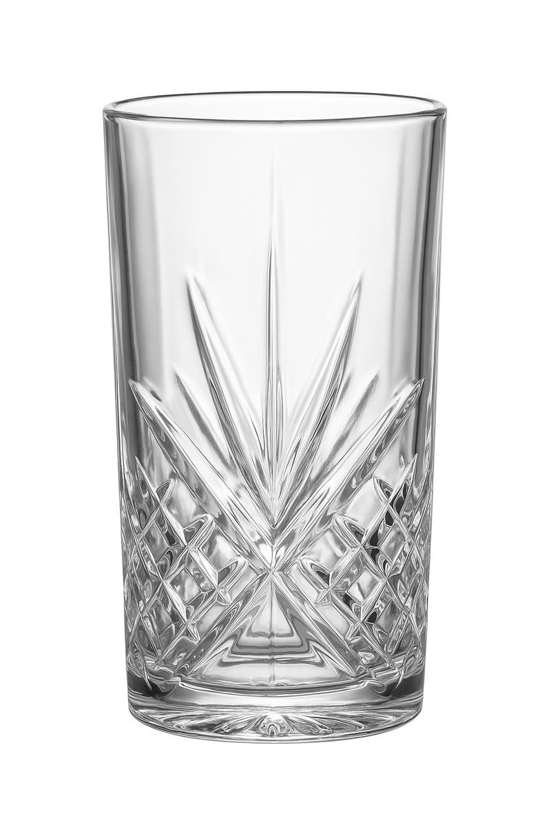 Verres collins en cristal sans plomb style moderne