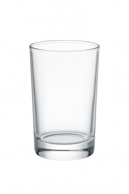 Verres droits en verre épais style minimaliste