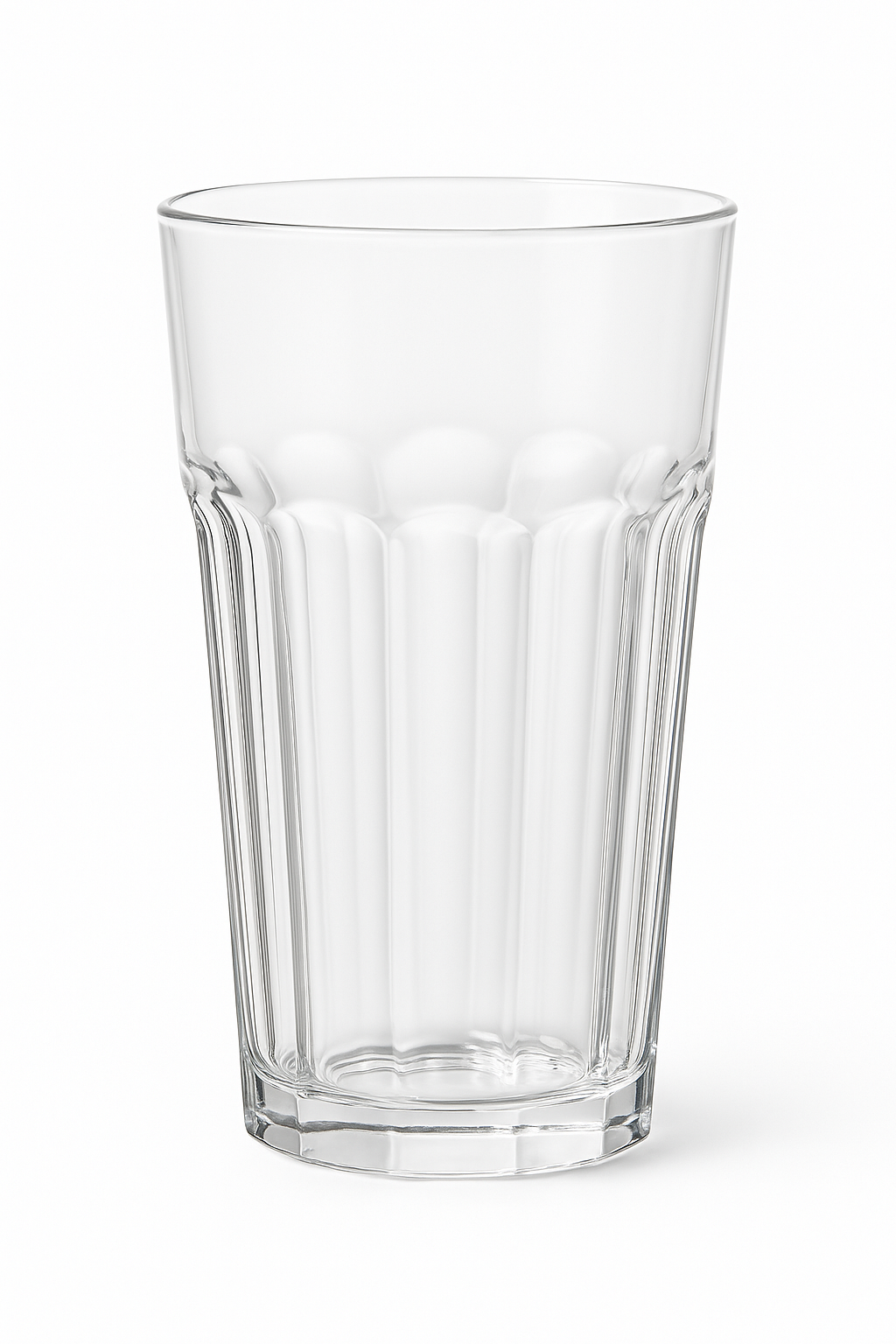 Verres épais transparents style classique pour boissons variées - vue 2 sur 2