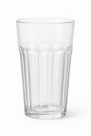 Verres épais transparents style classique pour boissons variées